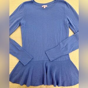 Lilly Pulitzer Blue Long Sleeve Tunic